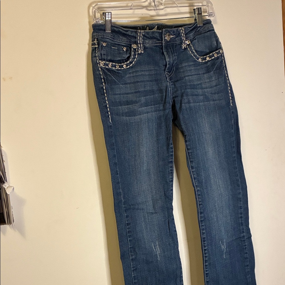 LA Idol USA Stylish Blue Women's Jeans